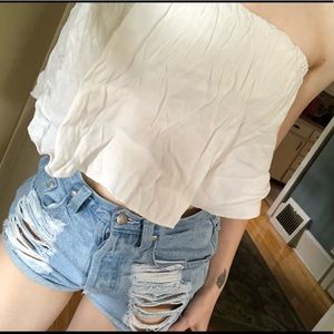 Brandy Melville Strapless Top